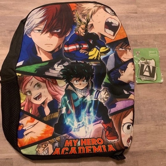 My Hero Academia Backpack & Keychain - Picture 1 of 4